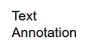 Text annotation